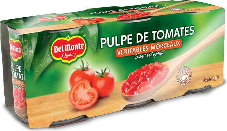 del Monte Pulpe de Tomates au Jus de Tomate packshot