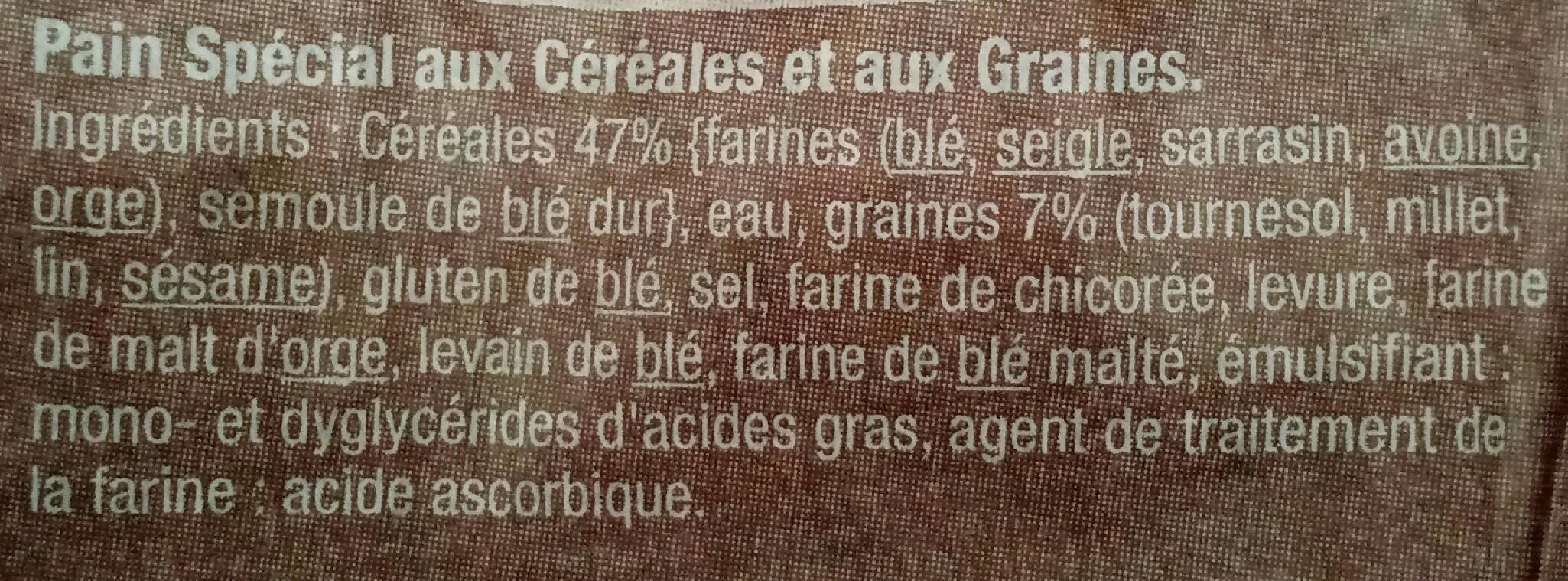 Carrefour Pain Céréales packshot