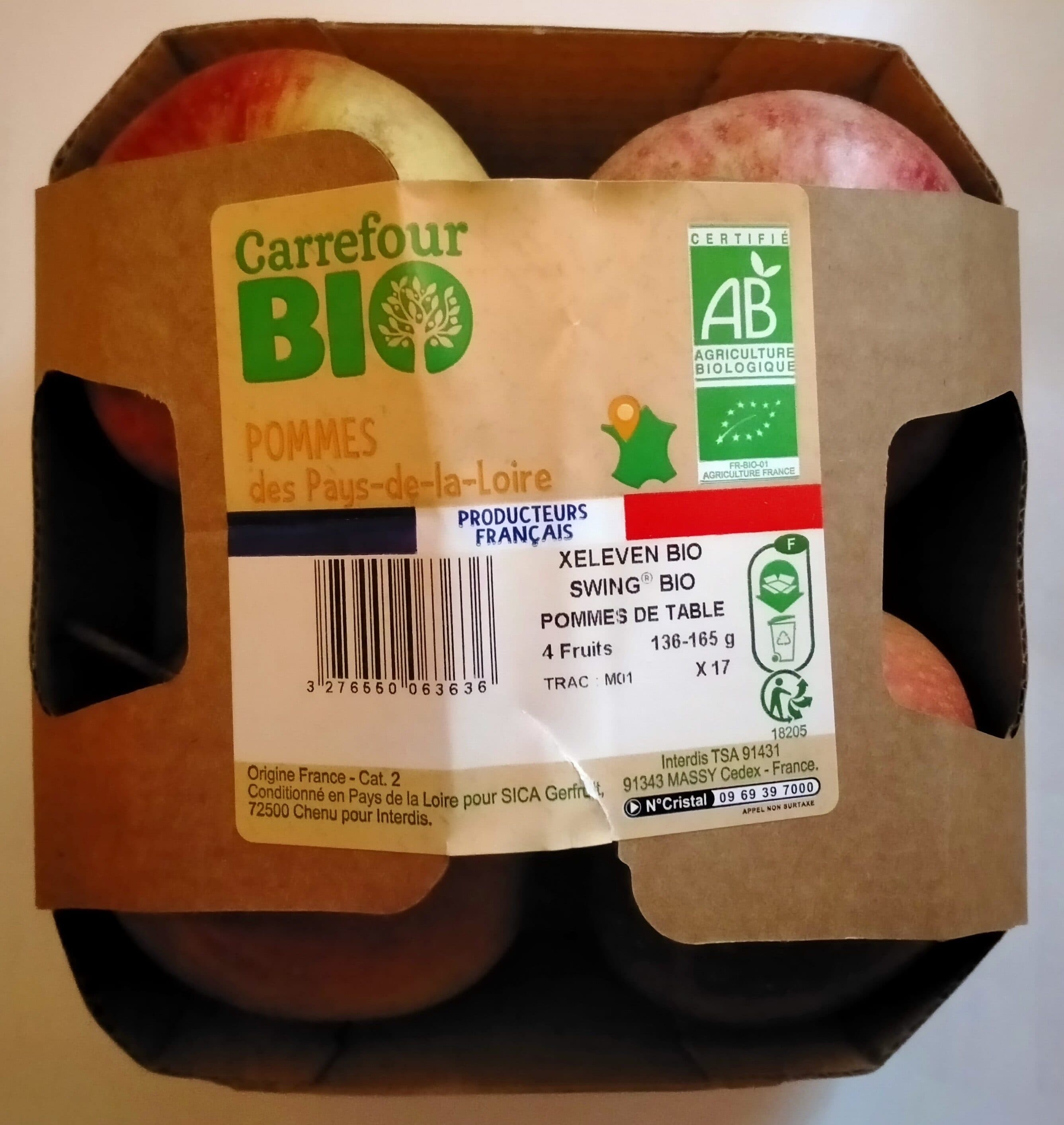 Carrefour BIO Pommes bio packshot