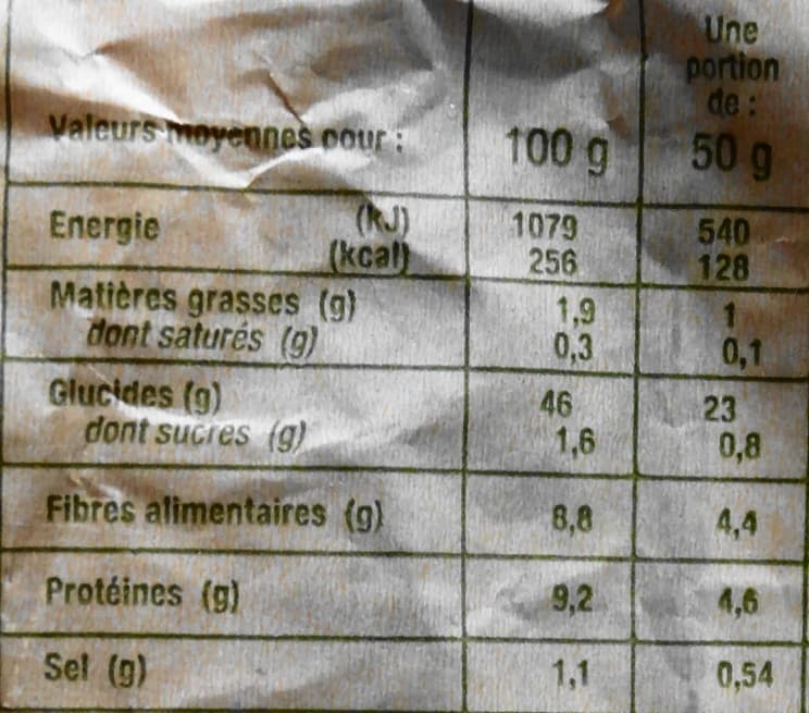 Carrefour Pain complet packshot