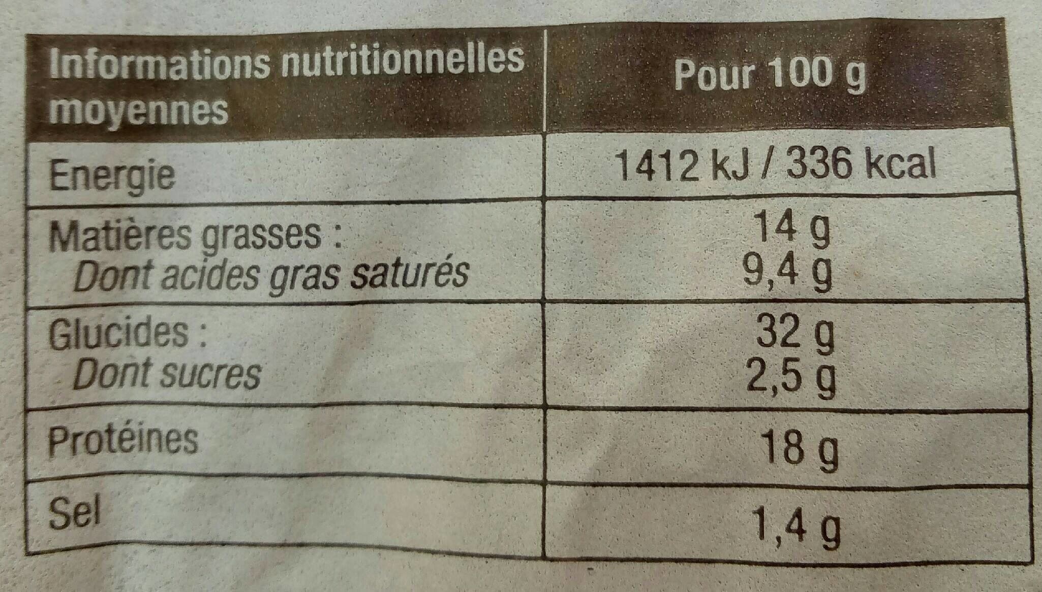 Open Food Facts Fougassette Thon packshot