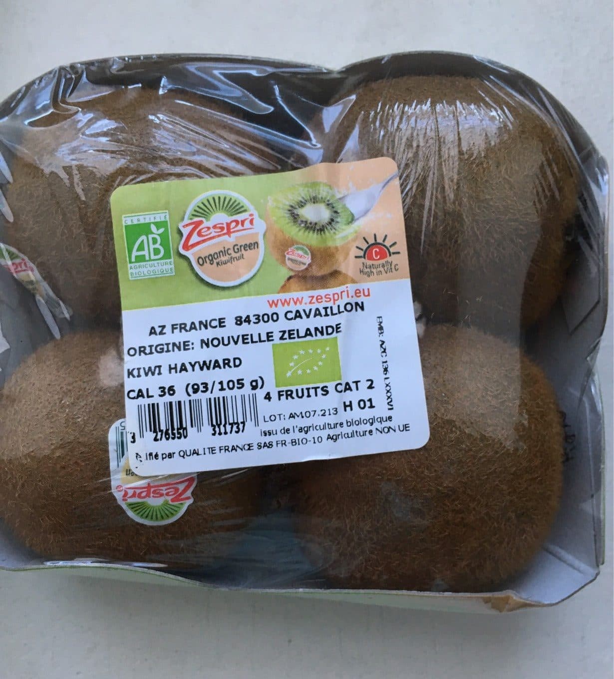 Les Bio Ex'Taz Kiwi Hayward packshot