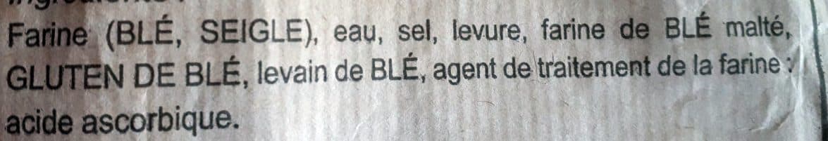 Open Food Facts La demi tourte villageoise packshot