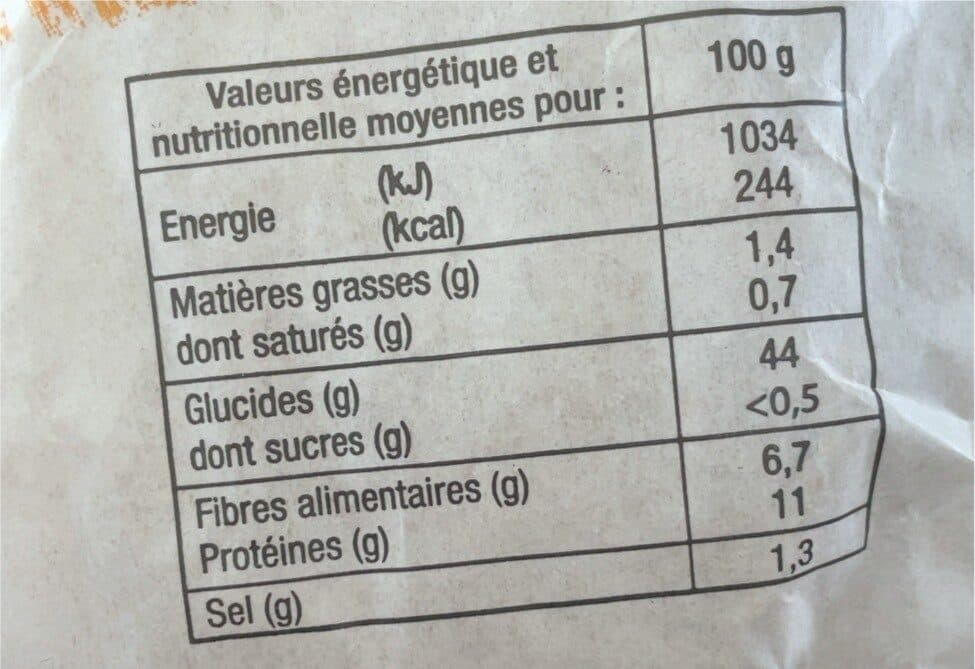 Carrefour Pain spécial à la farine complète packshot