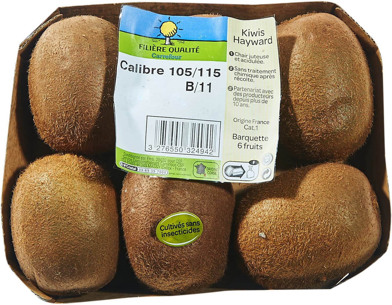 Carrefour Kiwis Hayward packshot