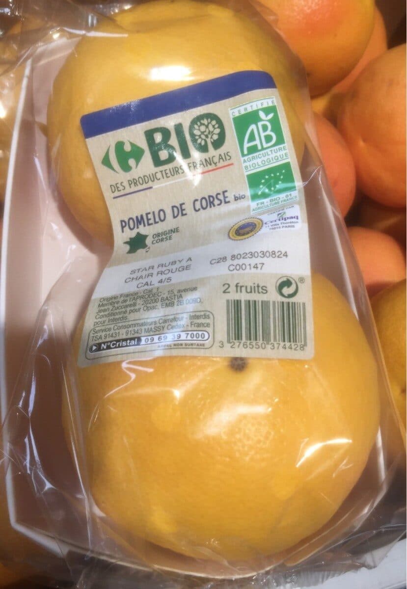 Carrefour Pomelo packshot