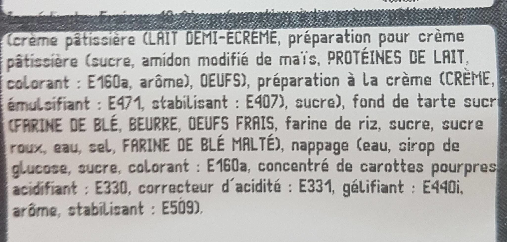 Open Food Facts Tarte fraise packshot
