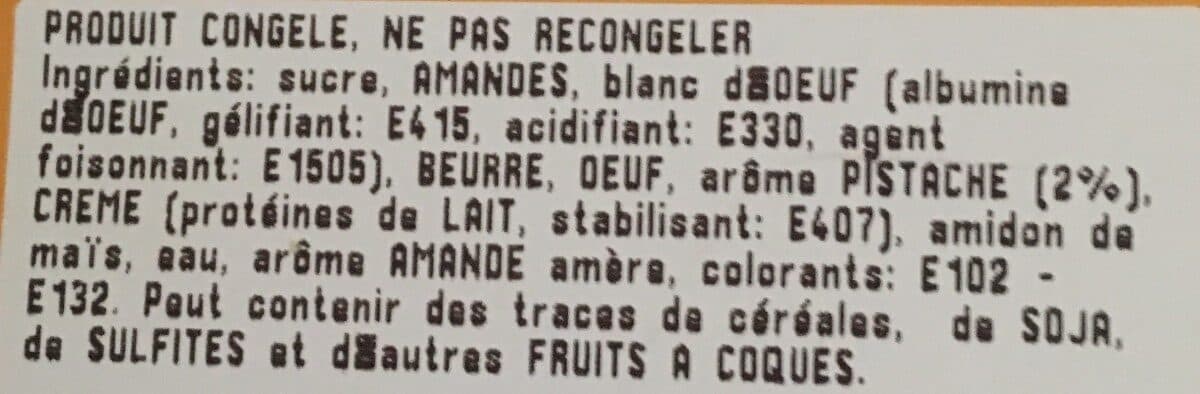 Open Food Facts Macaron pistache gros packshot