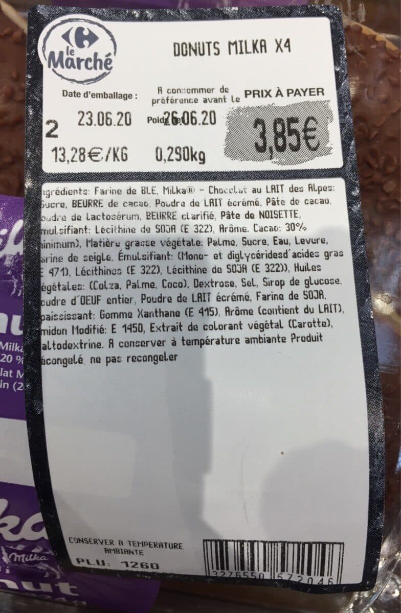 Milka Donut packshot