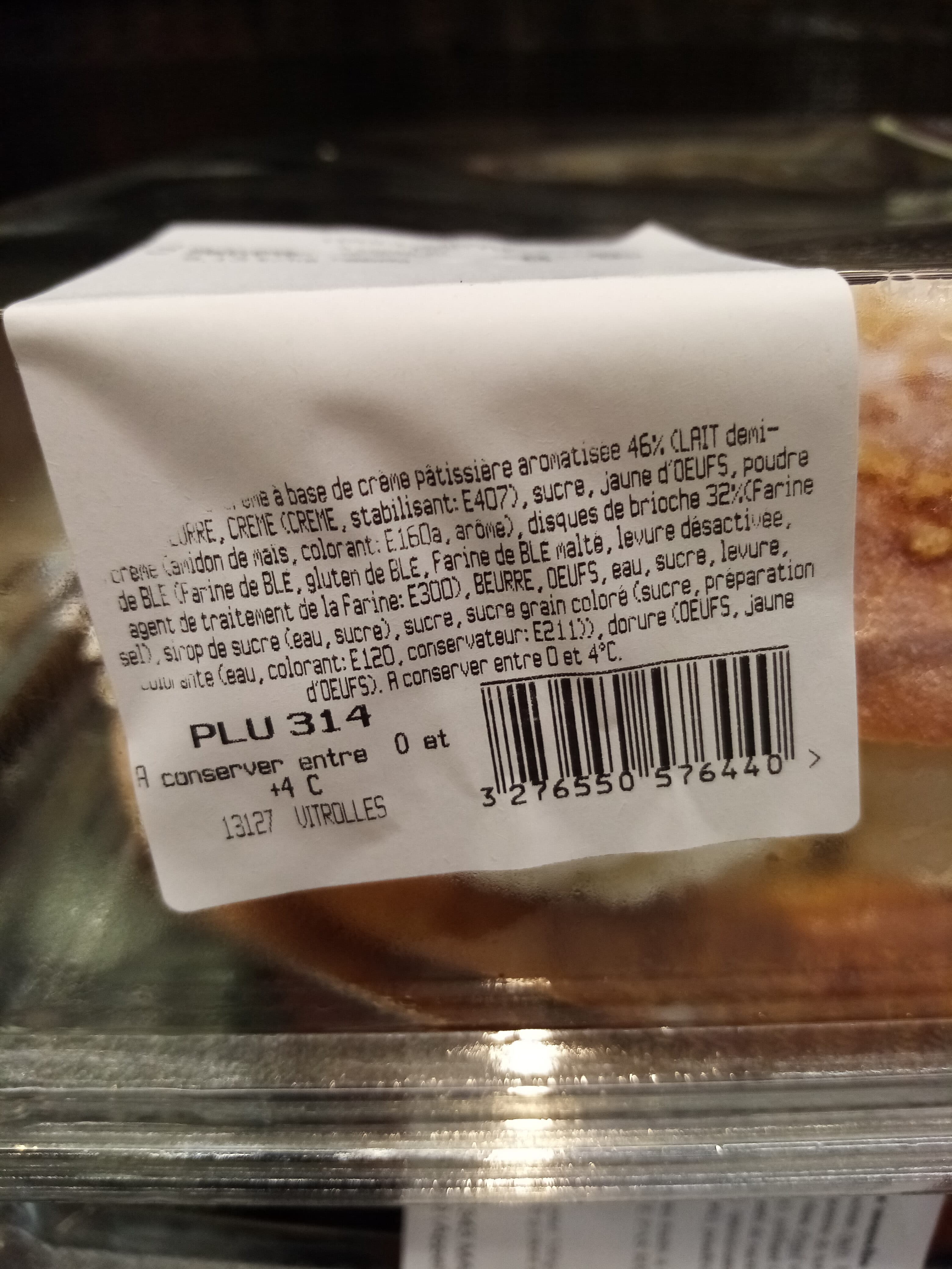 Open Food Facts tarte packshot