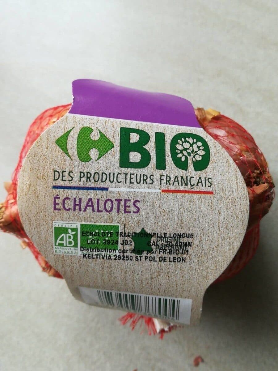 Carrefour BIO Échalotes packshot