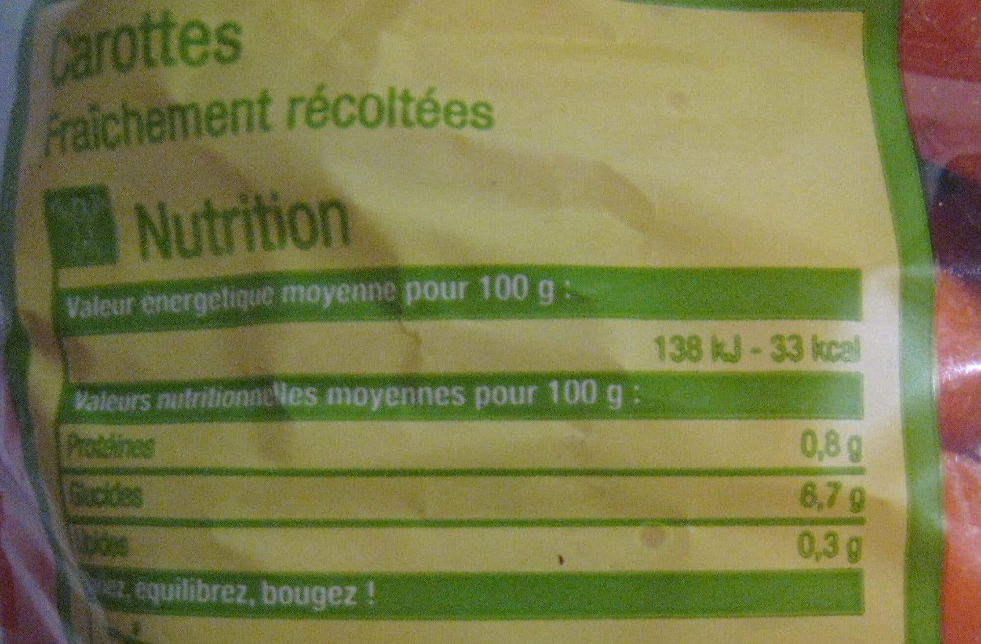Carrefour Carottes packshot