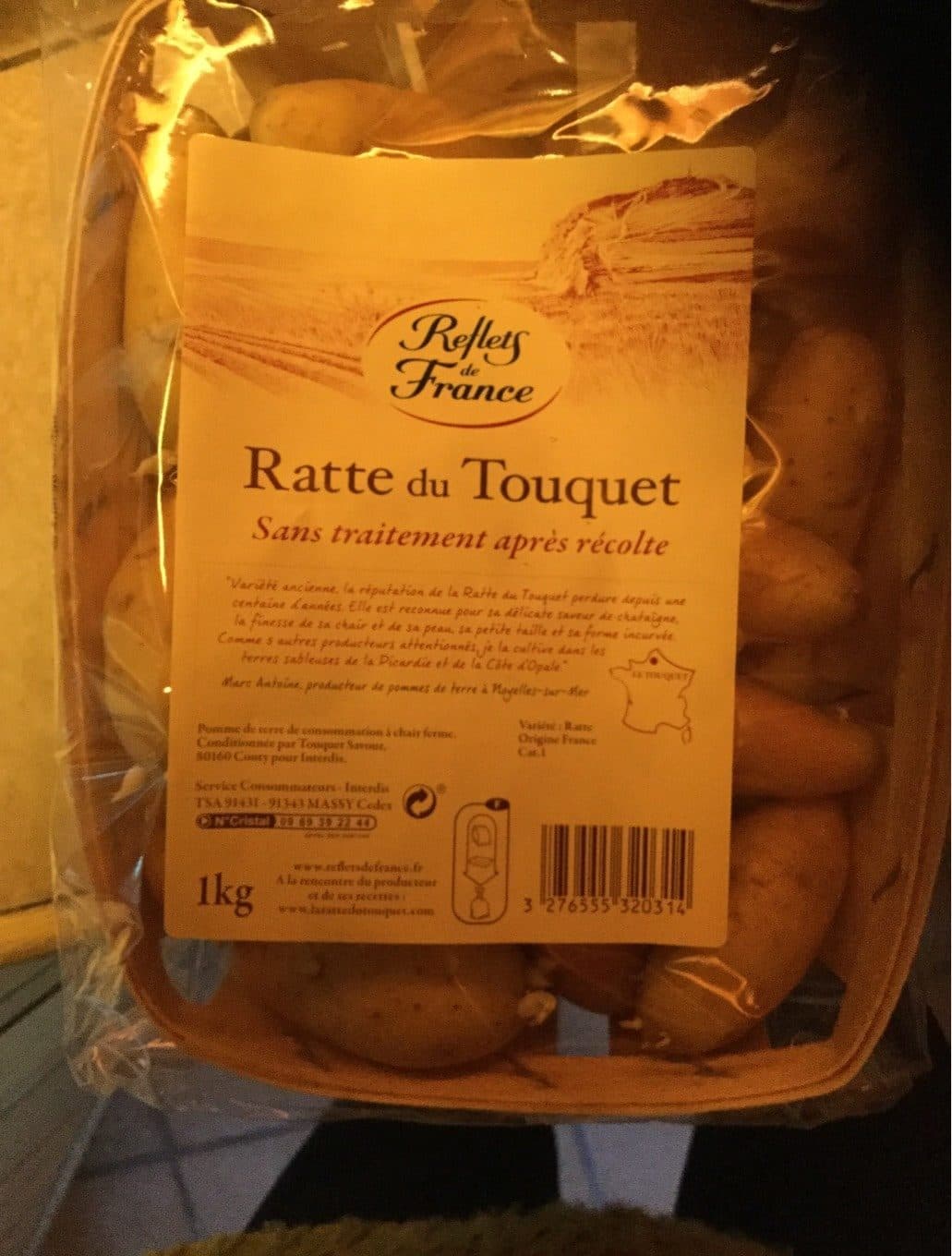 Carrefour Ratte du Touquet packshot