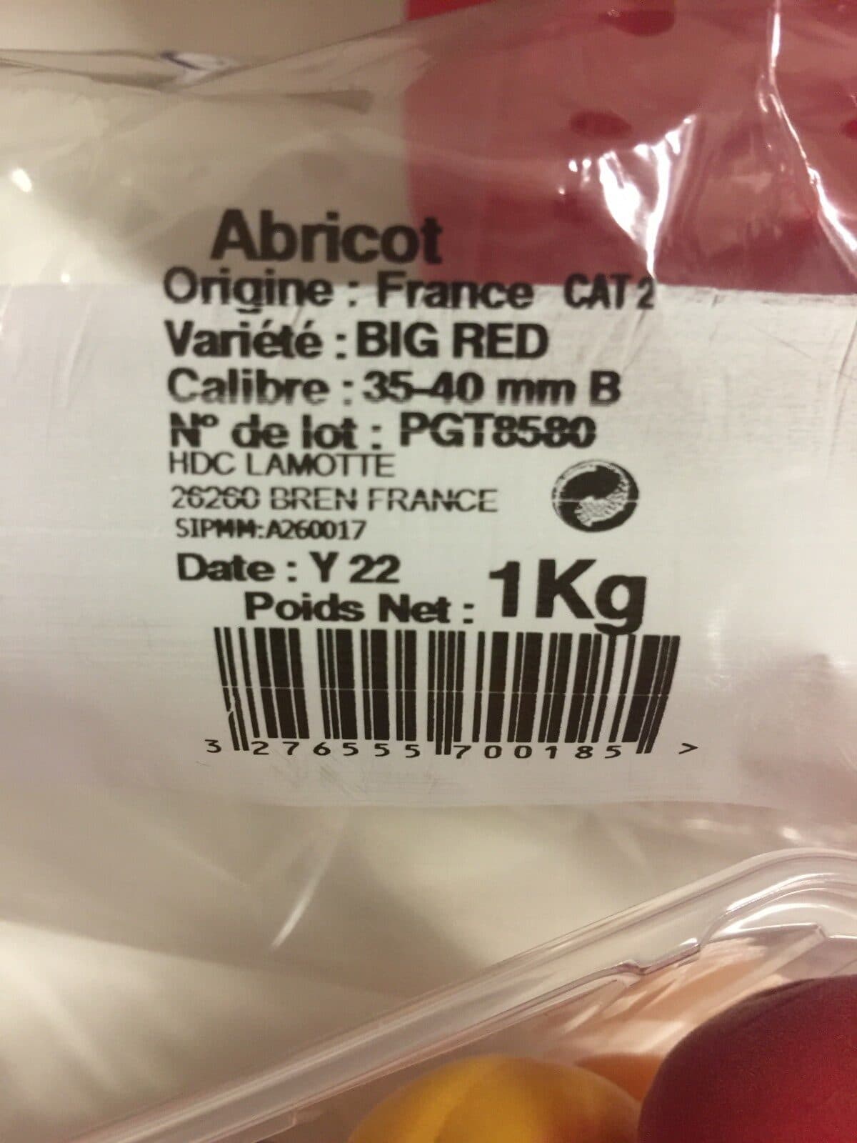 Lidl Abricot packshot