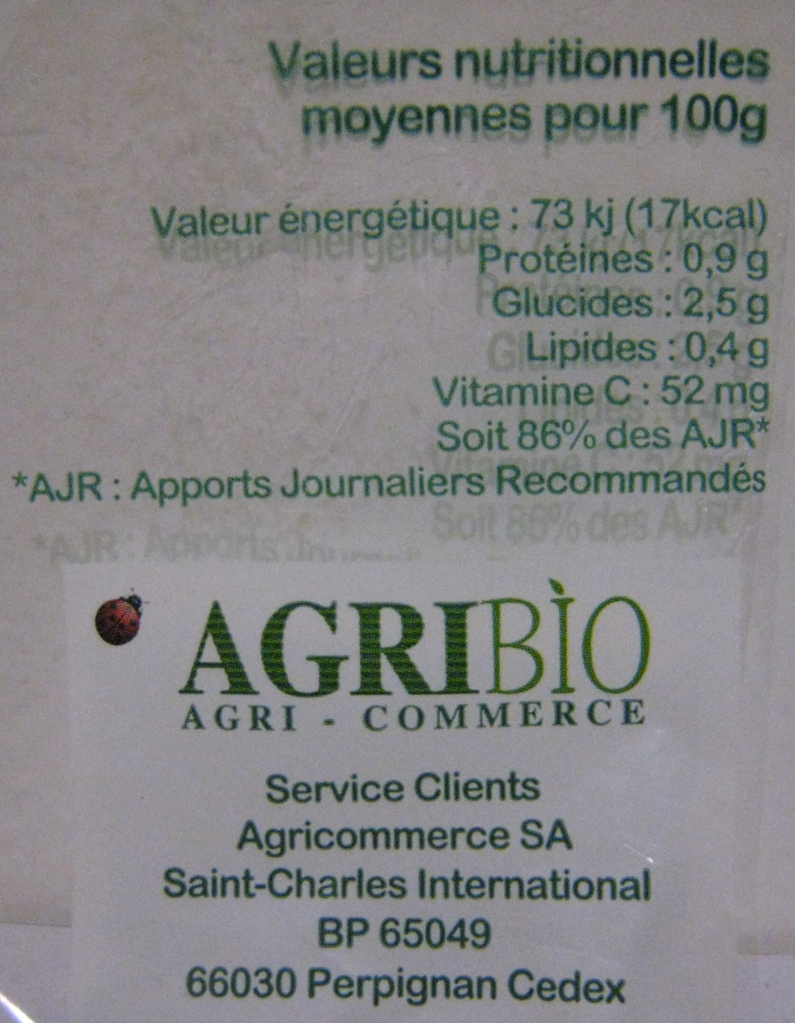 AgriBio 4 Citrons bio AgriBio packshot