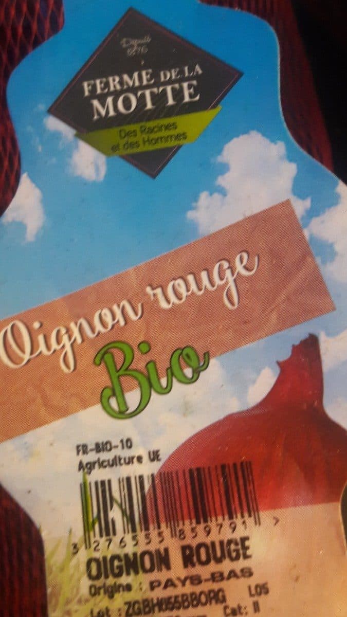 Open Food Facts Oignon rouge packshot