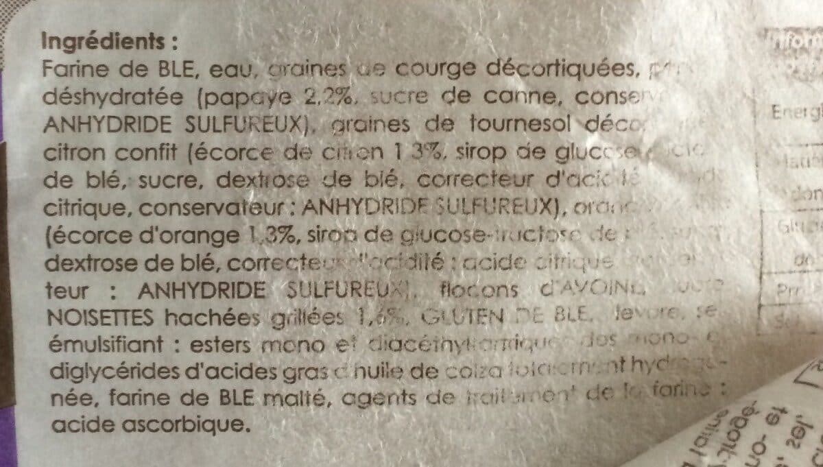 Open Food Facts Pain muesli packshot