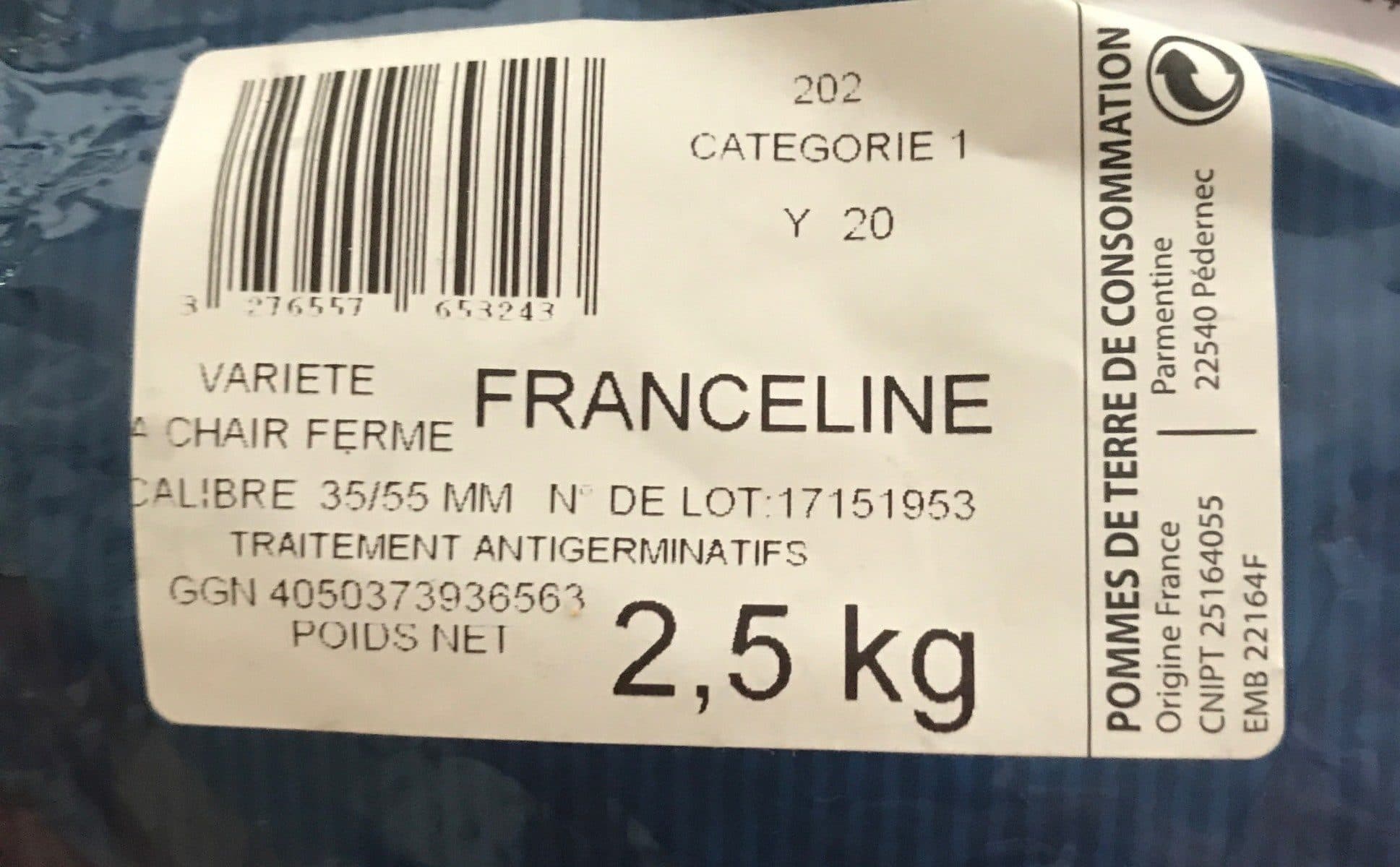 Carrefour Pommes de terre Vapeur, Salade, Gratin, Rissolées Nouvelle Récolte packshot