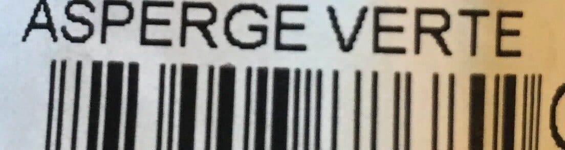 Open Food Facts Asperges vertes packshot