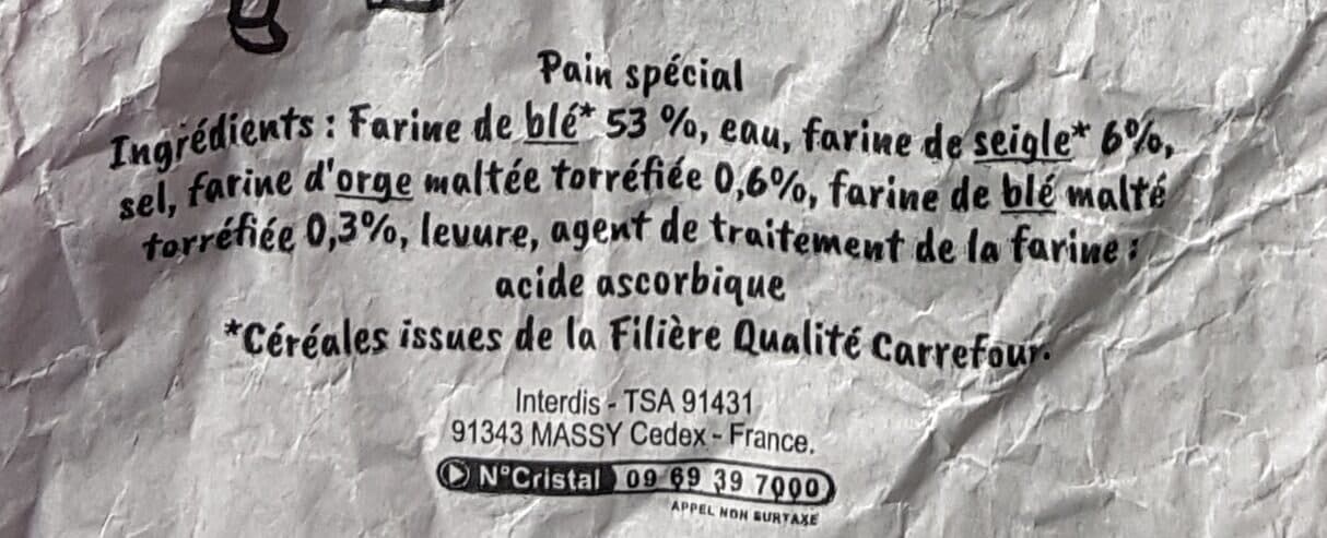 Carrefour Pain Campagnard packshot