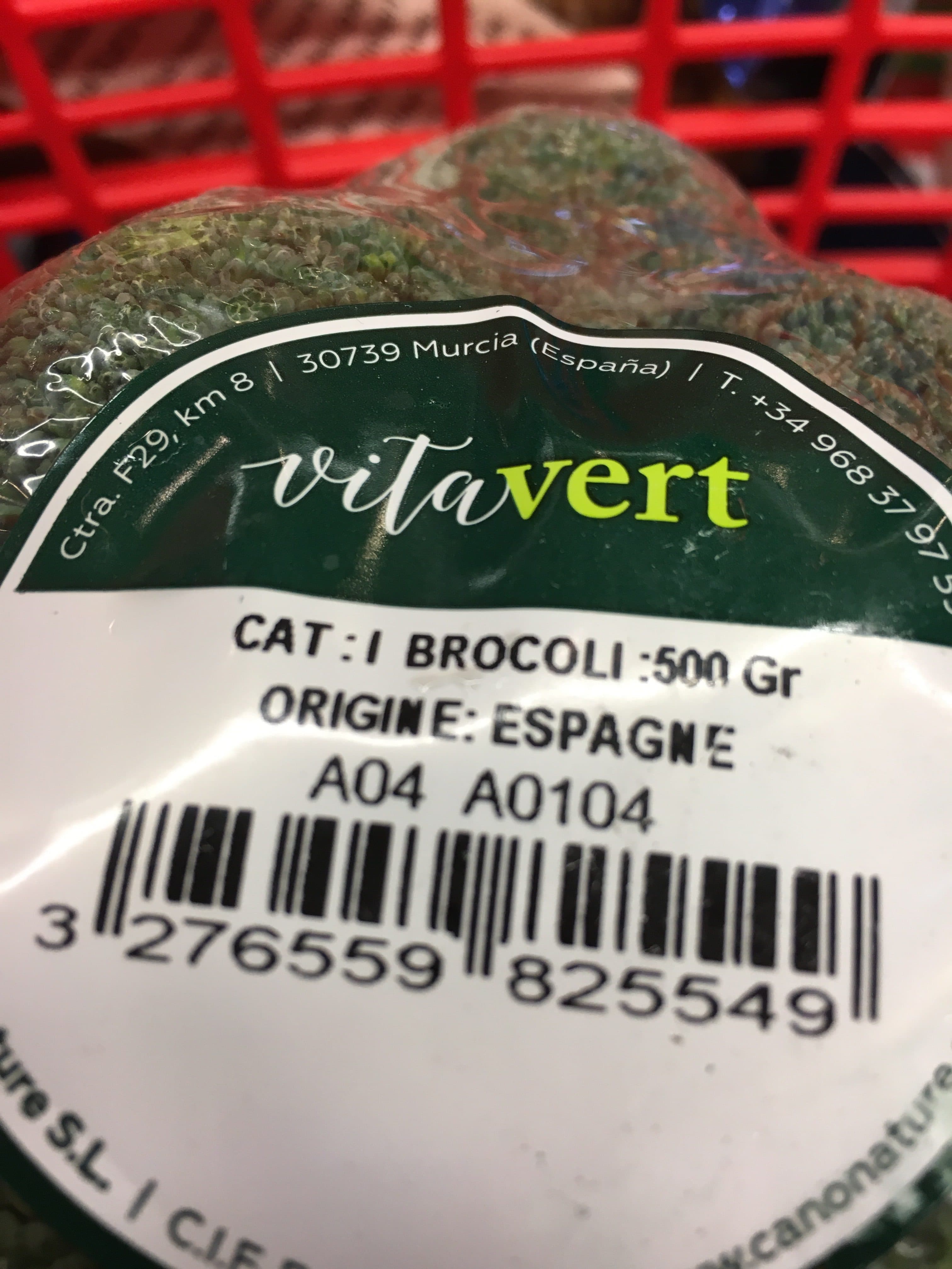 Vitavert Brocolis packshot