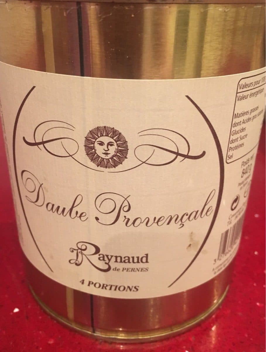 Raynaud De Pernes Daube provencale packshot