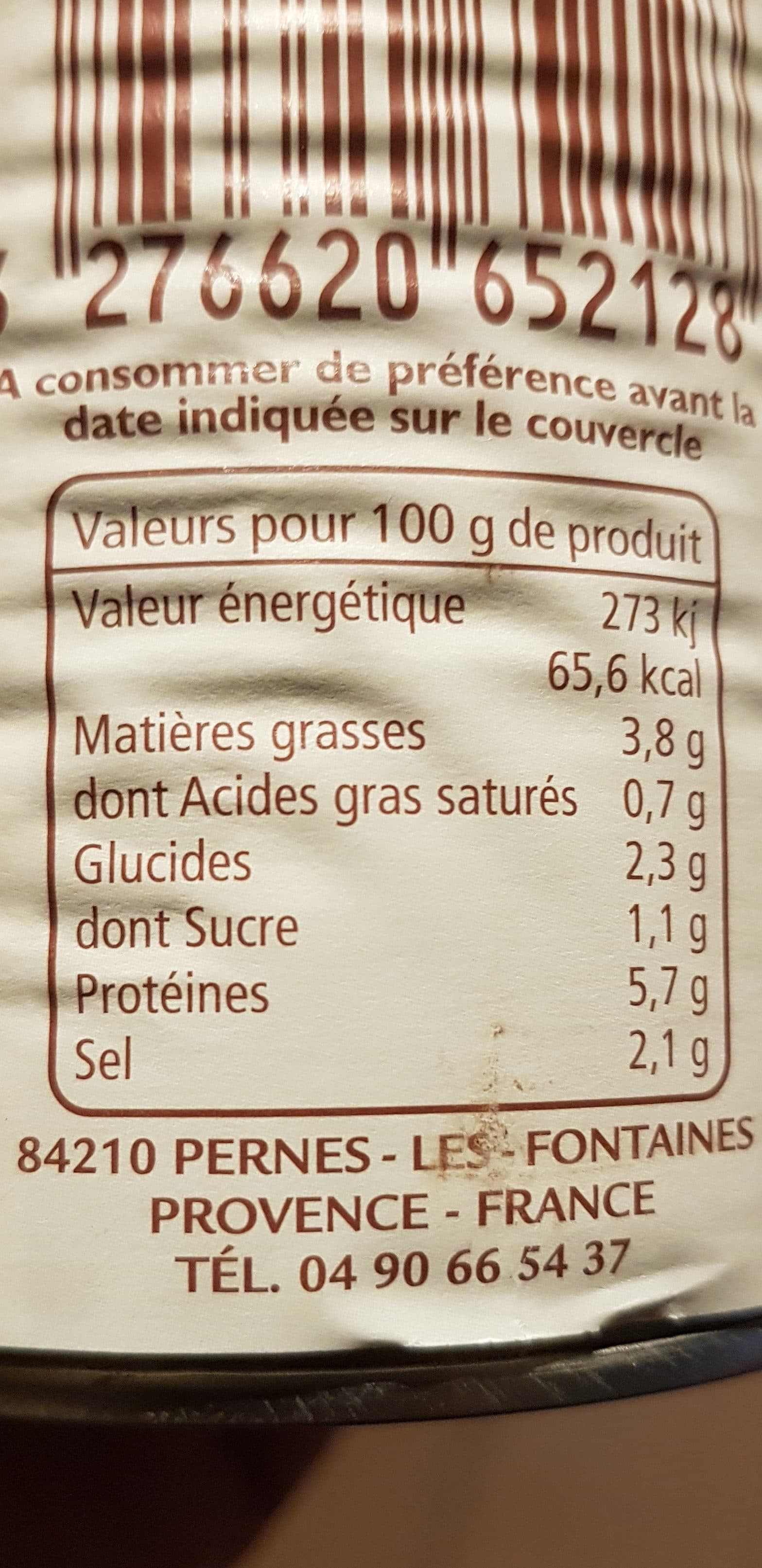 Raynaud De Pernes Soupe De Poissons Provencale (425ml Dose) packshot