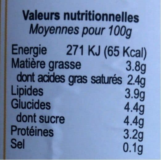 Fromagerie Ebrard Lait Frais Pasteurisé Entier De Chèvre Des Hautes-Alpes (1L) packshot