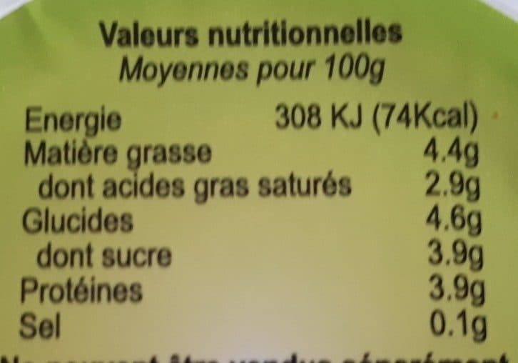 Fromagerie Ebrard Yaourt chèvre packshot
