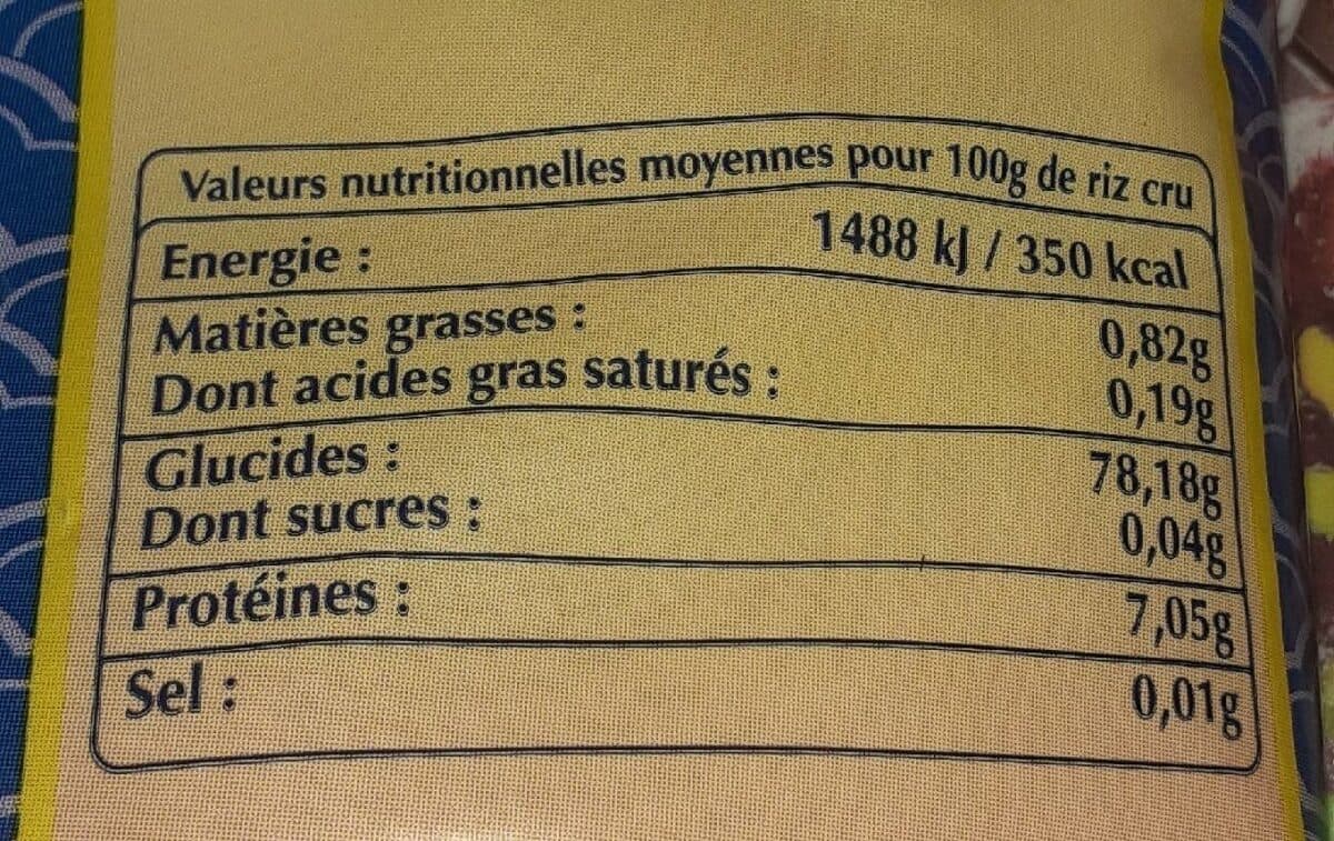 Riz du monde Riz Parf Thai Riziere 5Kg, packshot
