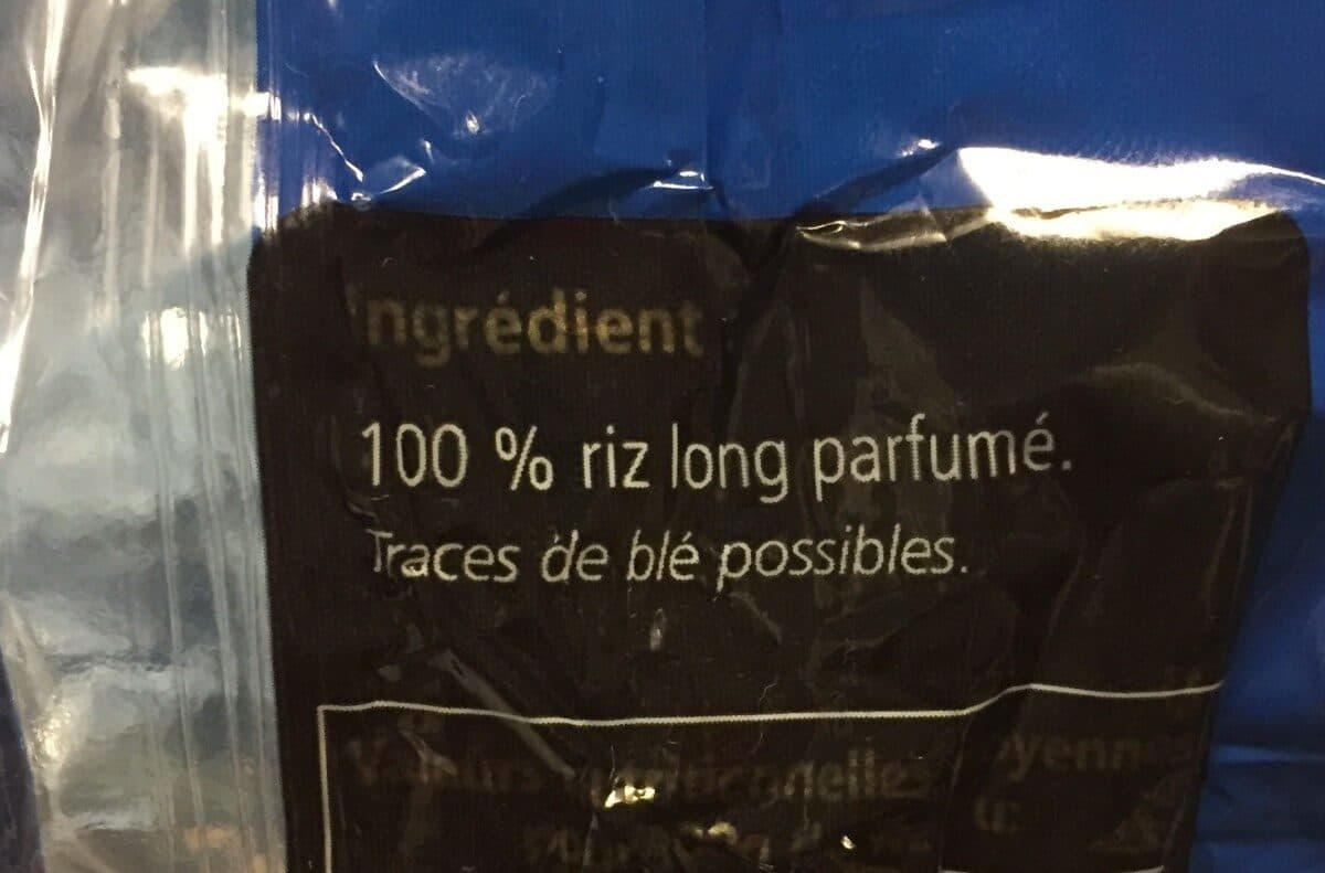 Open Food Facts Riz Thai packshot