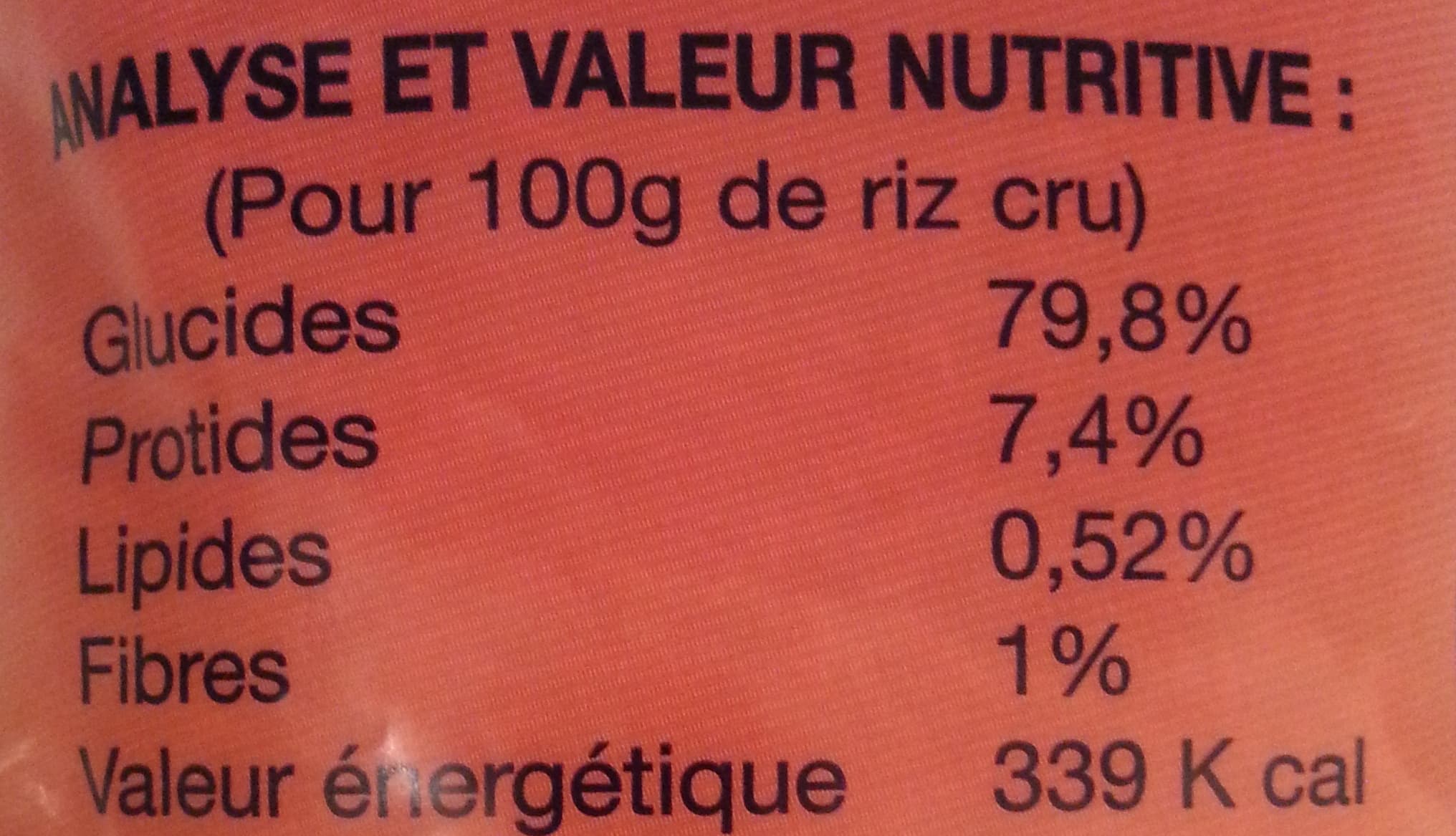 Riz du monde Riz long Basmati packshot