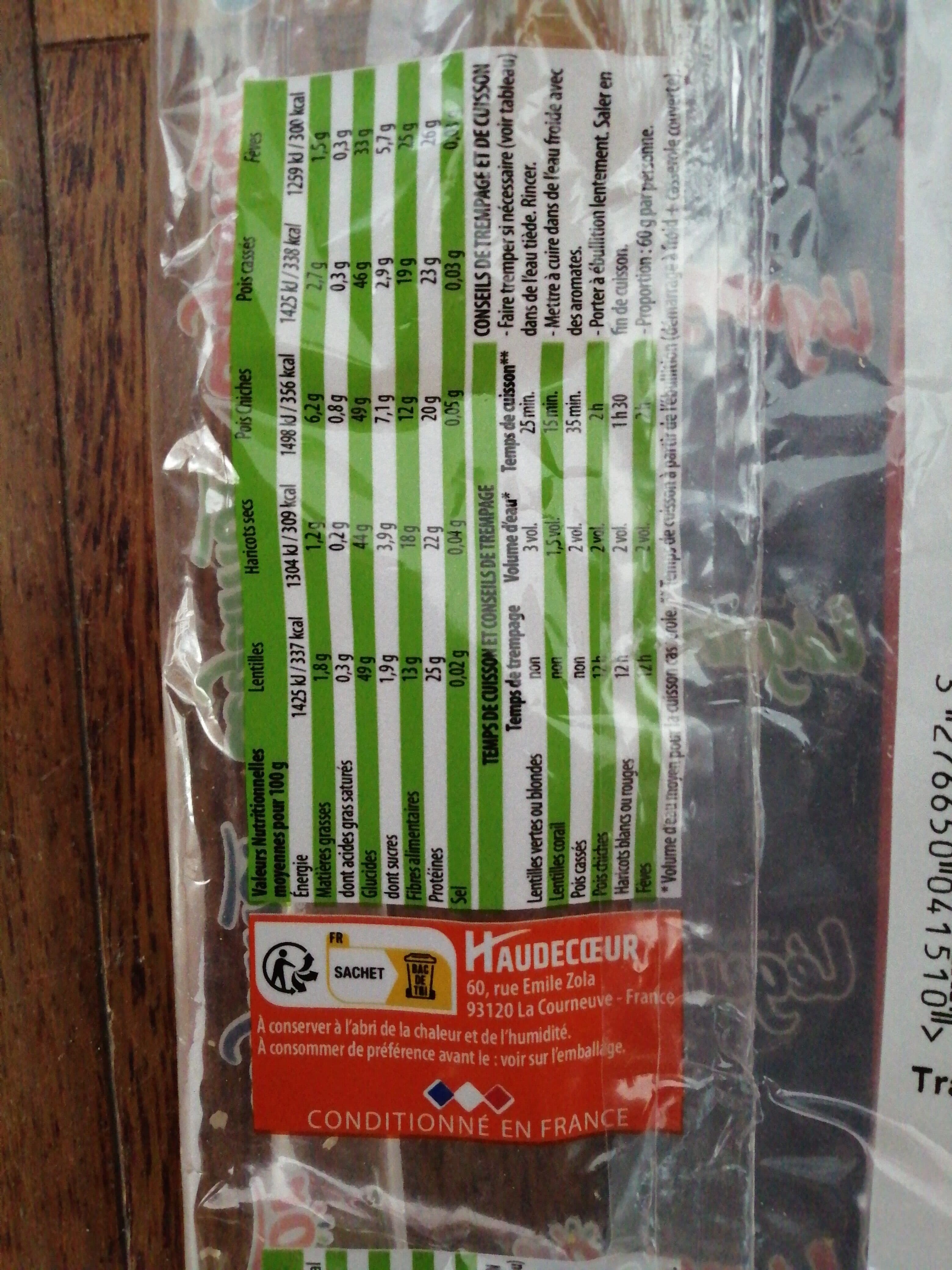 Legumor P.chiche T.gros Imp 1Kg, packshot