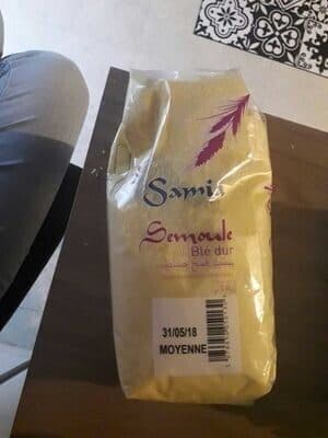 Samia 1KG Semoule De Ble Moyenne Samia packshot