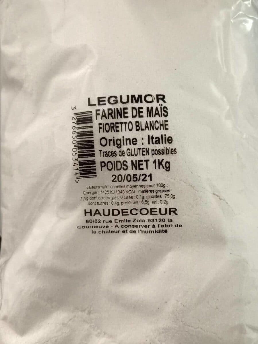 Légumor Farine de maïs legumor packshot