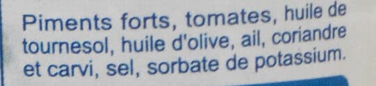 Samia Salade méchouia piquante packshot