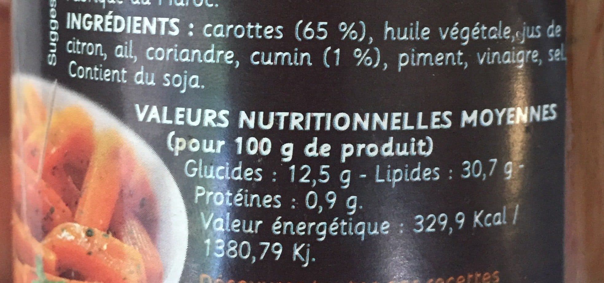 Samia Carottes croquantes au cumin packshot