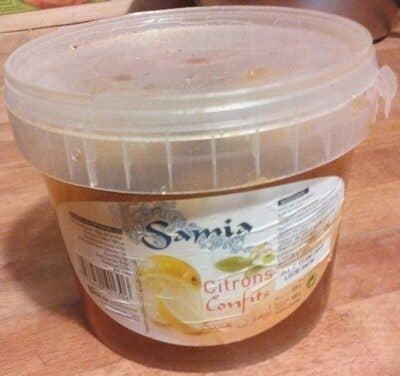 Samia Citrons Confits packshot