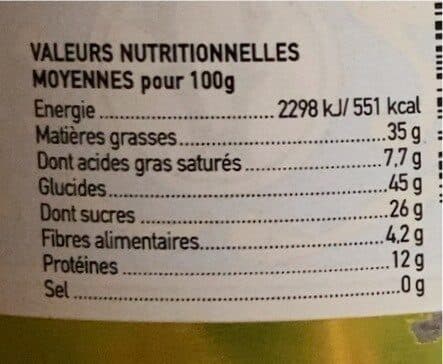 Selection Samia Halva Vanille packshot