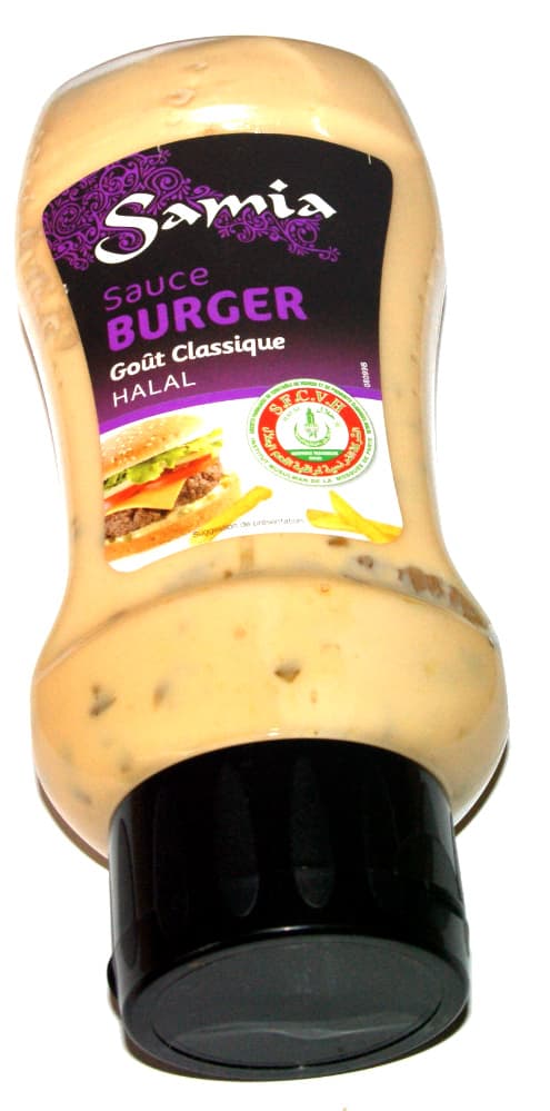 Samia Sauce Burger goût classique (Halal) packshot