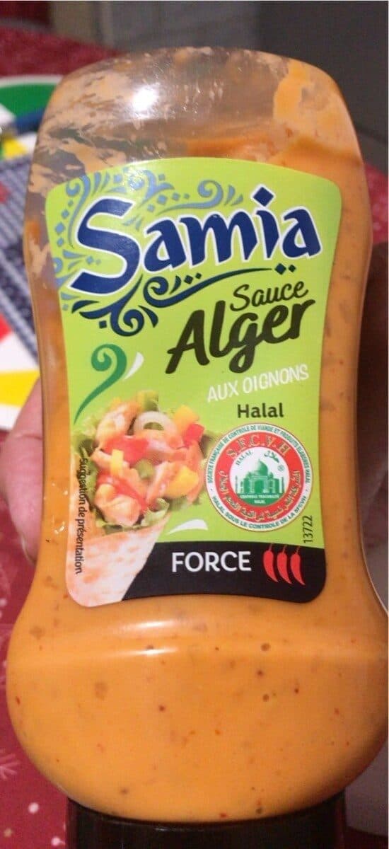 Samia Sauce Alger packshot