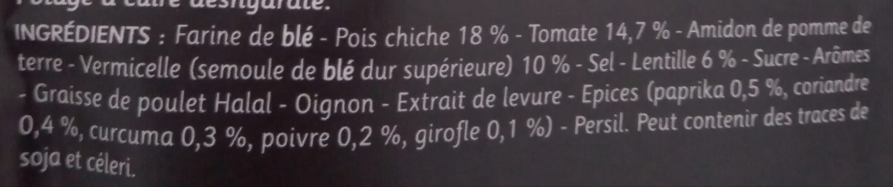 Samia Harira à la marocaine halal packshot