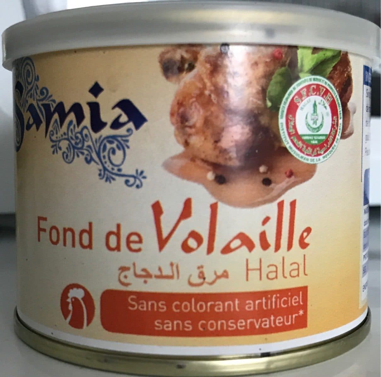Samia Fond de volaille packshot