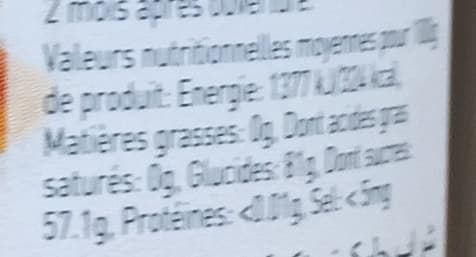 Samia Sirop de glucose à base d'arôme de miel packshot
