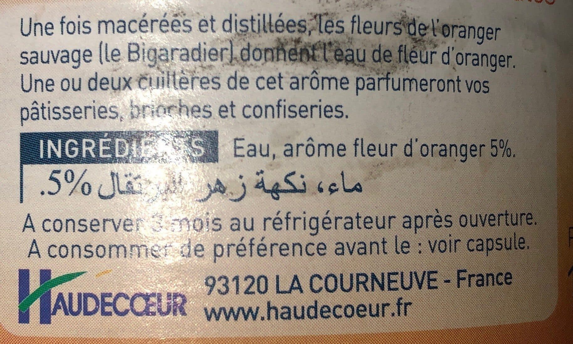 Samia Arôme fleur d'Oranger packshot