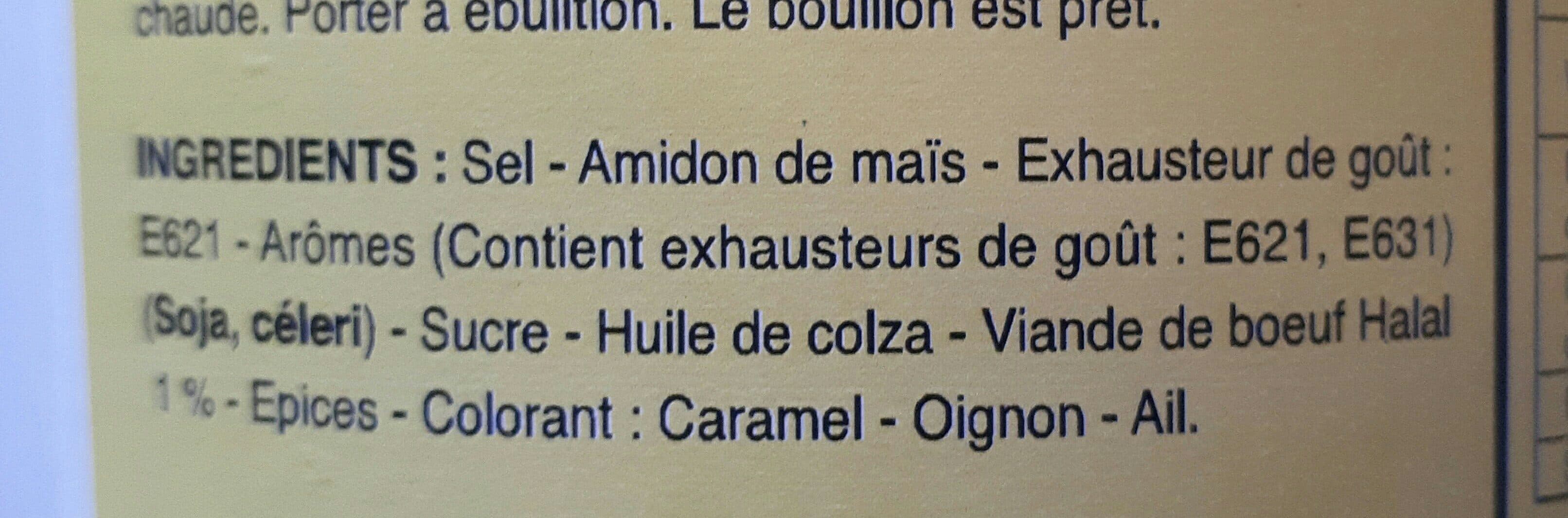Legumor Bouillon granulé boeuf halal packshot