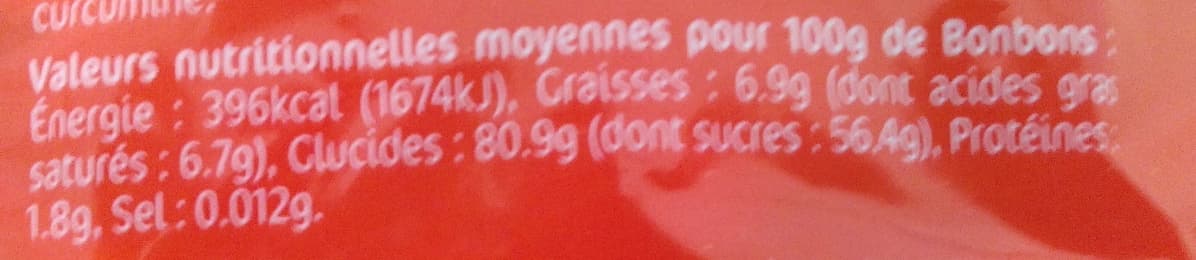Samia Bonbons tendres packshot