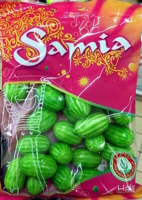 Samia Bubble gum melon packshot