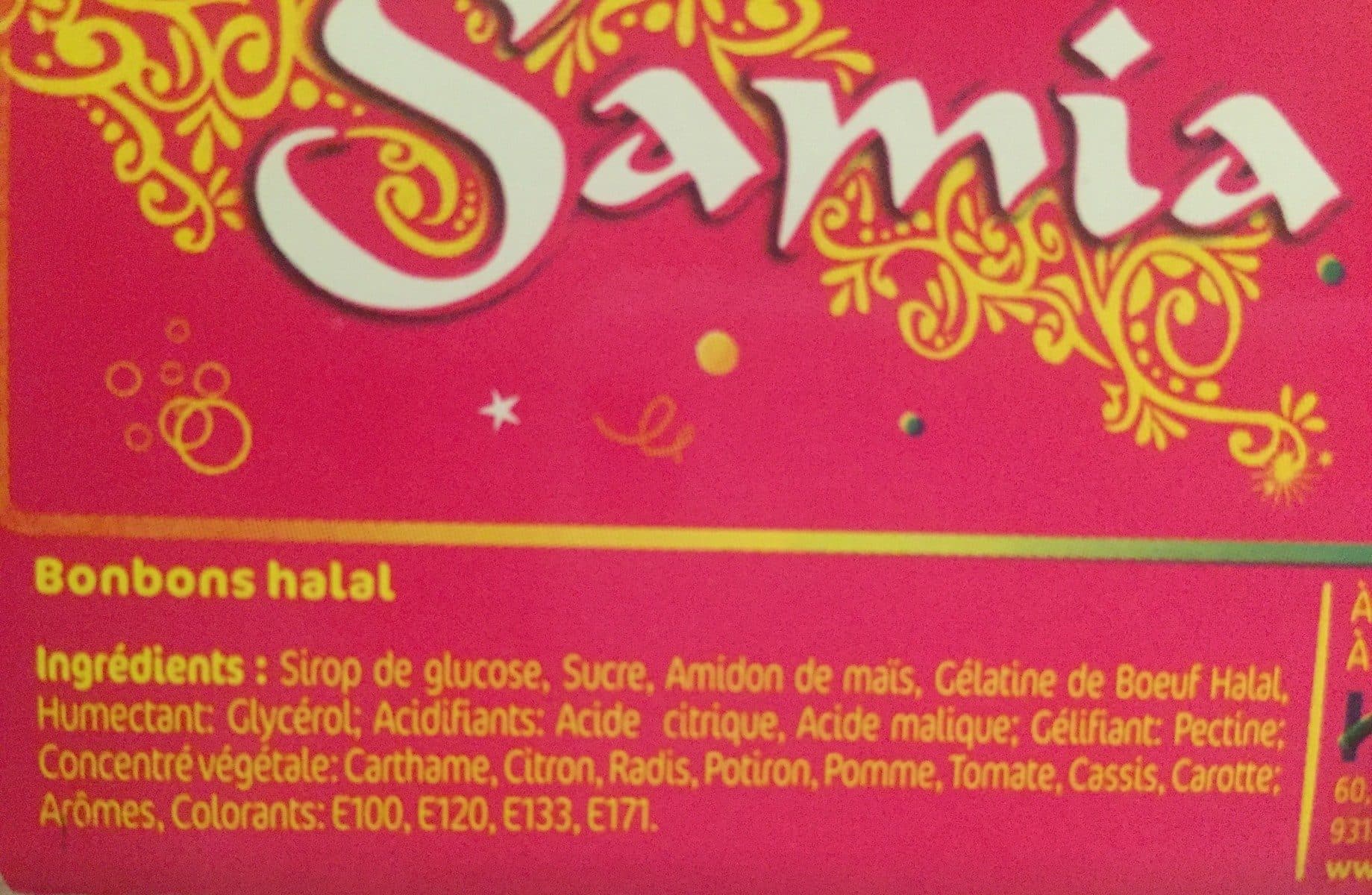 Open Food Facts Bonbons pastèque packshot