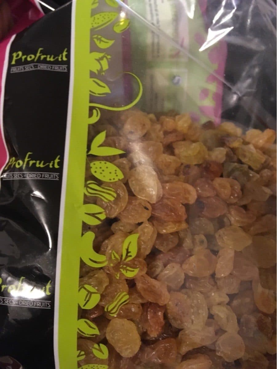 Profruit Raisin Golden Choice As 1Kg, packshot